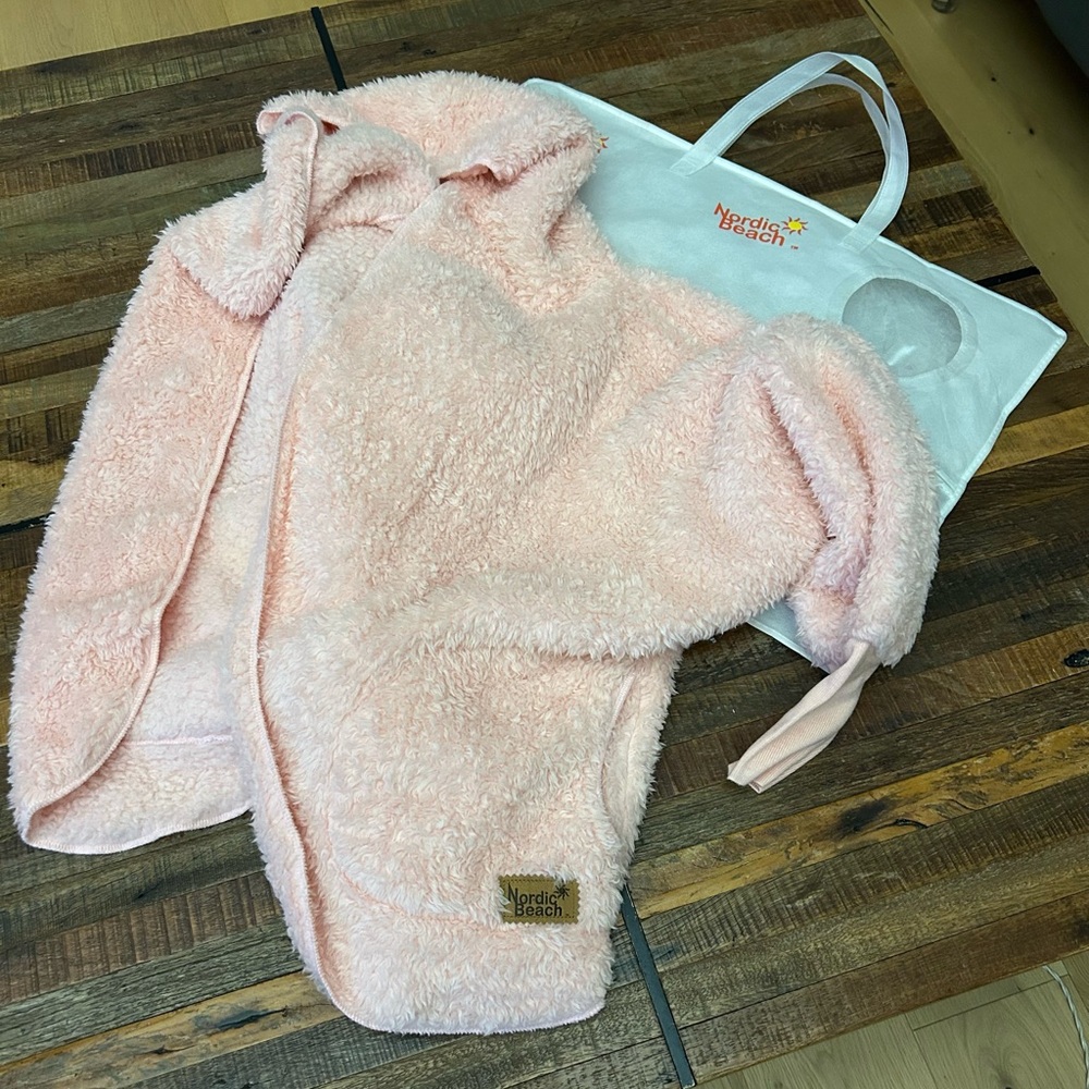 Nordic Beach in Pink Heaven.  Worn once.